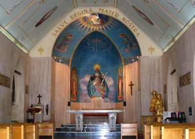 Intérieur de la chapelle du Mont Saint-Joseph