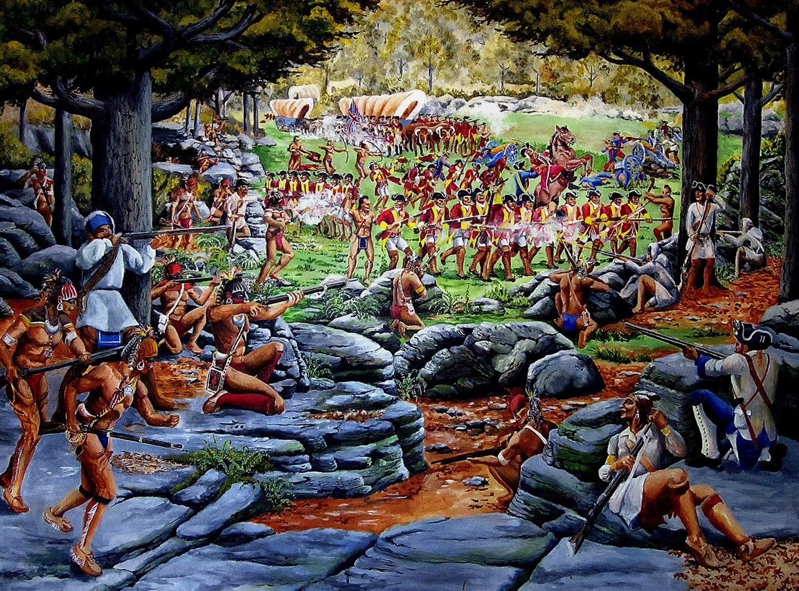 The intervention of Mary at the battle of Monongahela Image