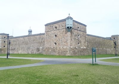 Fort Chambly built along the old Iroquois river