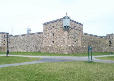 Fort Chambly construit le long de l'ancienne rivière des Iroquois