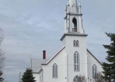 Saint Zenon church, in Piopolis, Quebec