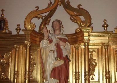 Side chapel of Saint Genevieve in Old Quebec