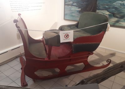 Sleigh owned by Fr. Frederic