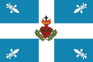 Origine du drapeau Carillon Sacré-Coeur