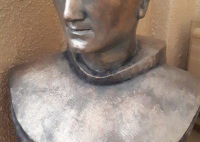 Buste de Didace Pelletier, situé au musée du Père Frédéric à Trois-Rivières